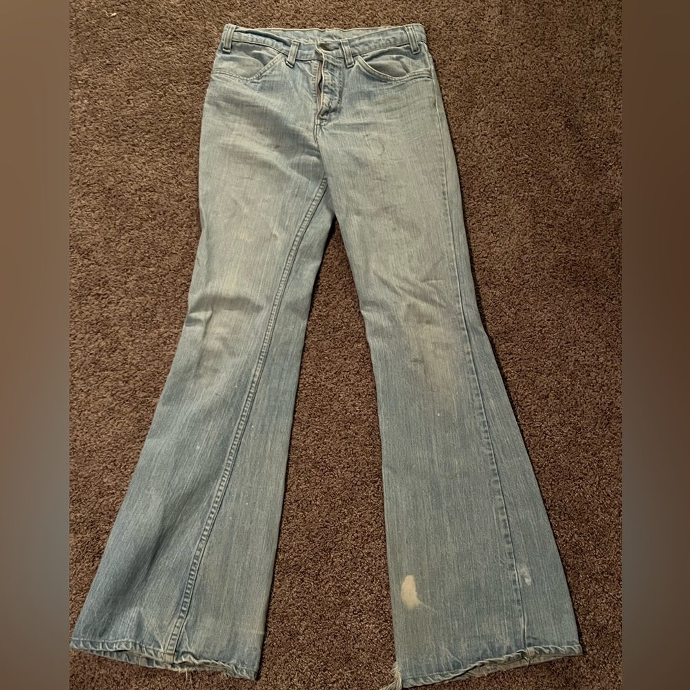 Vintage light wash Levi 684